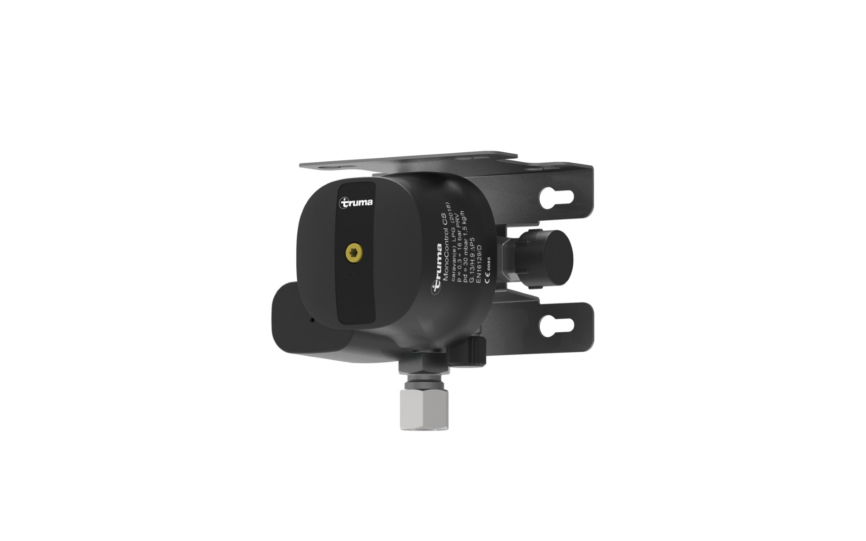 Truma DuoControl CS Gasdruckregler horizontal 2 x G.36 -> 10 oder 8 mm 